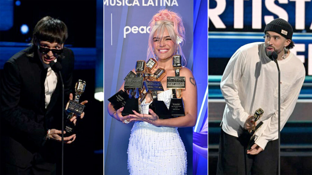 Bad Bunny, Peso Pluma et Karol G triomphent aux Billboard Latin Music Awards 2023 !